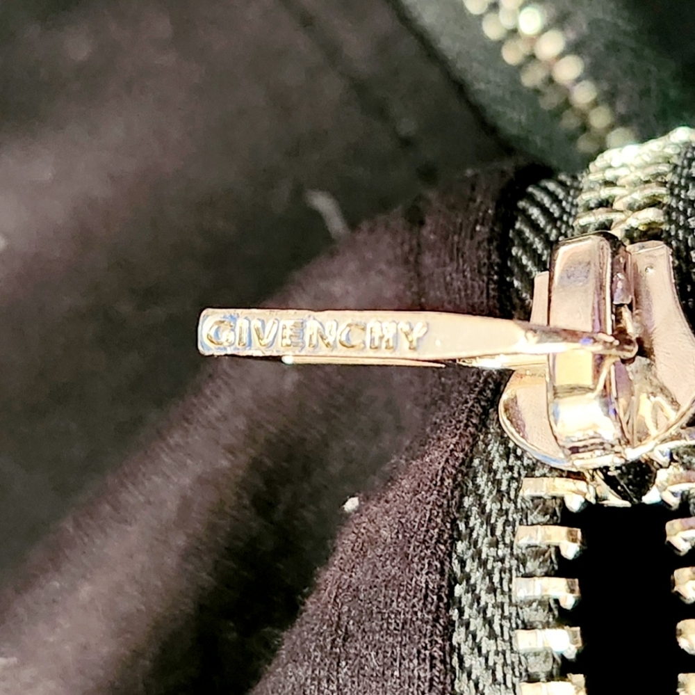 Vintage Givenchy Women's Jacket Logo Zip-Up Tracksuit Authentic - Picture 8 of 14